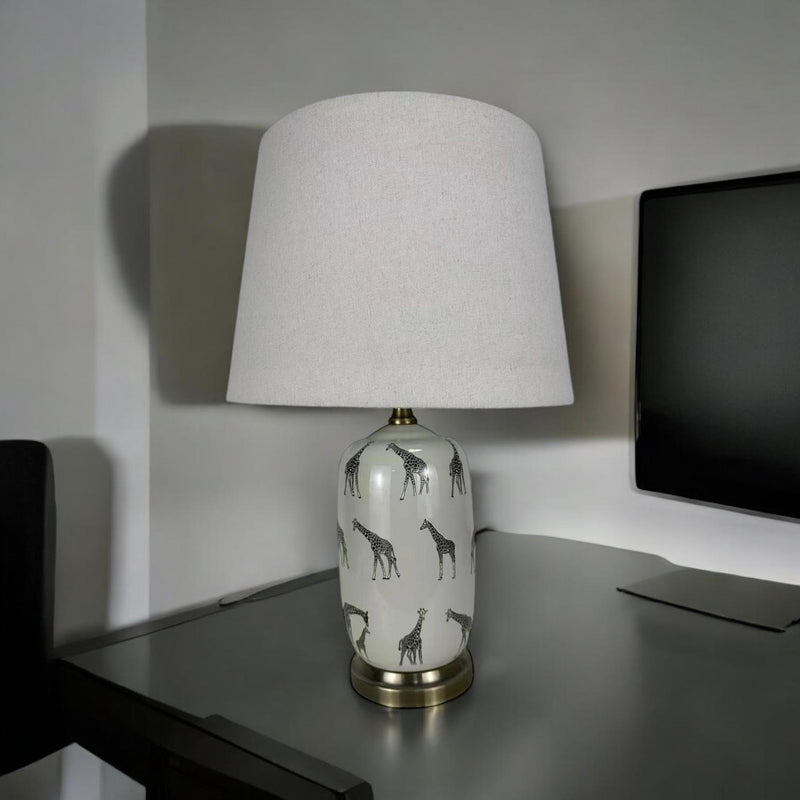 41CM LAMP AND SHADE