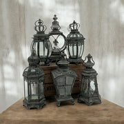40CM 6 ASSORTED METAL GARDEN LANTERNS - InStock