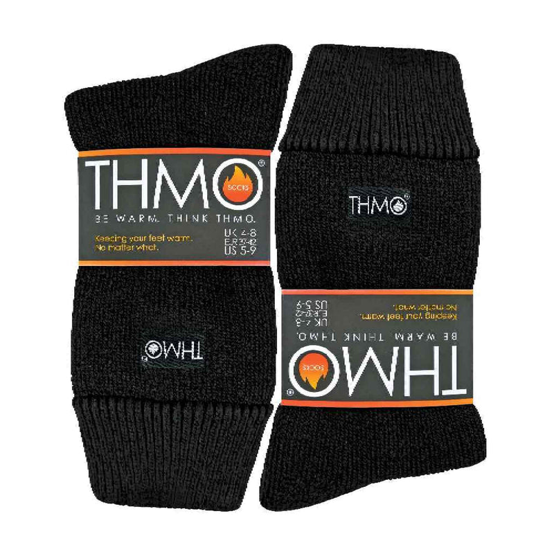 Mens Thermal Indoor Slipper Socks with Grips (Multipack Options)