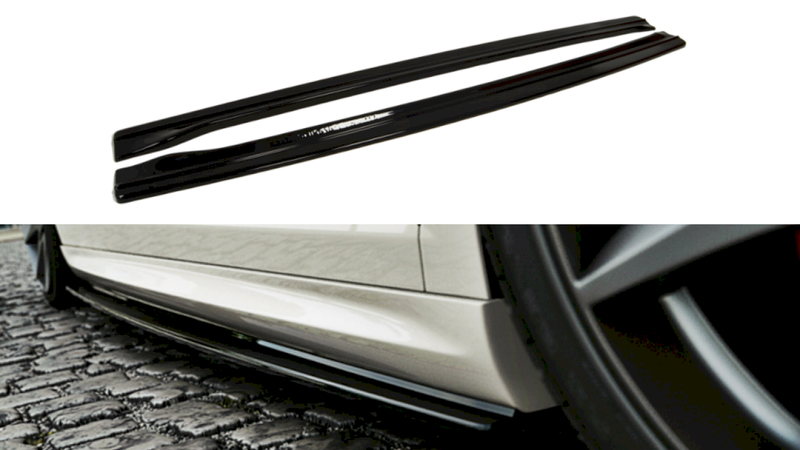 Maxton Design - SIDE SKIRTS DIFFUSERS VW PASSAT CC R36 RLINE (PREFACE)