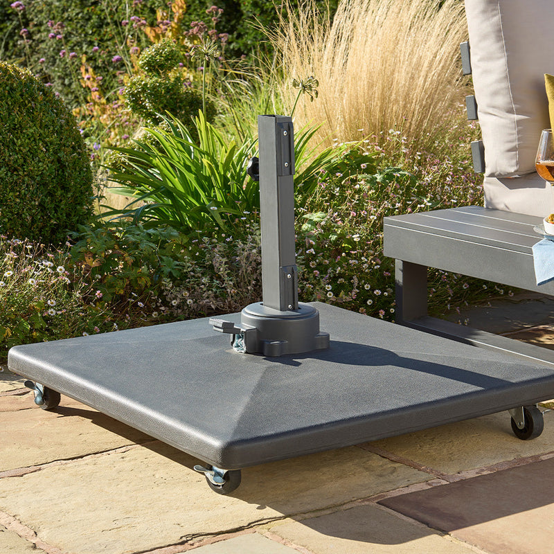 Royce 90kg Plastic Covered Concrete Base with Wheels