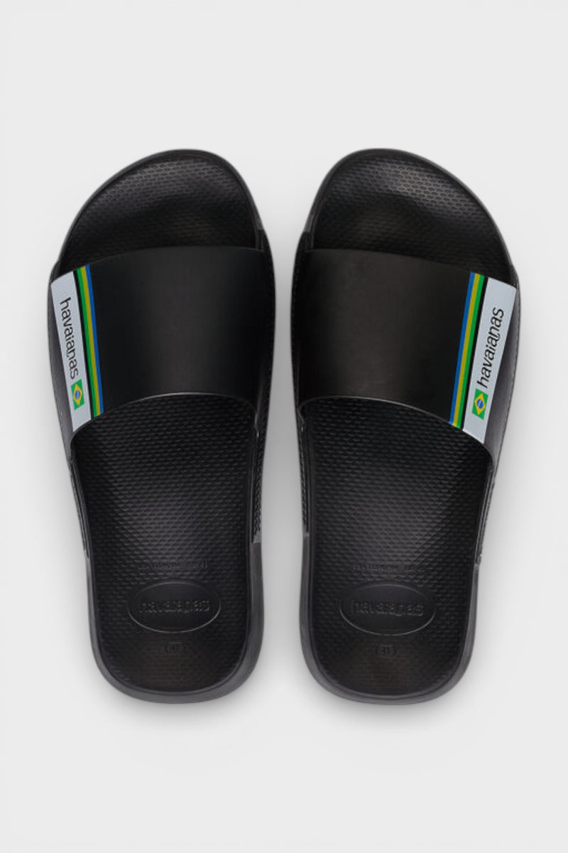Slides Brazil Black