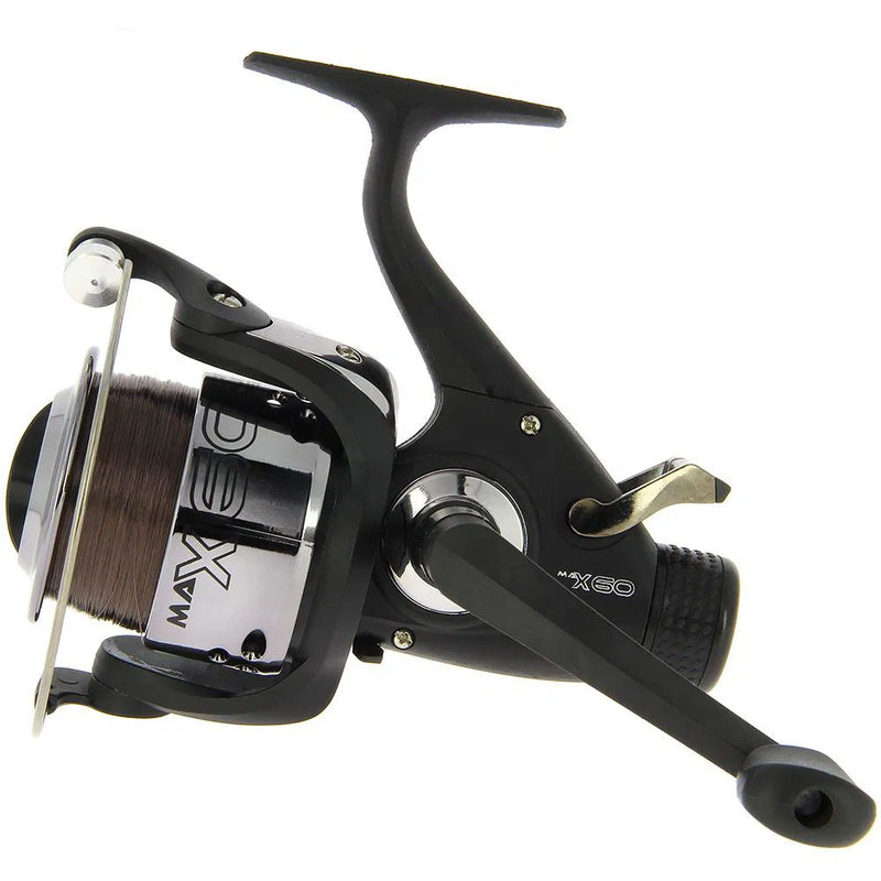 3 x Angling Pursuits Max 60 - 2BB Carp Runner Reel with 10lb Line