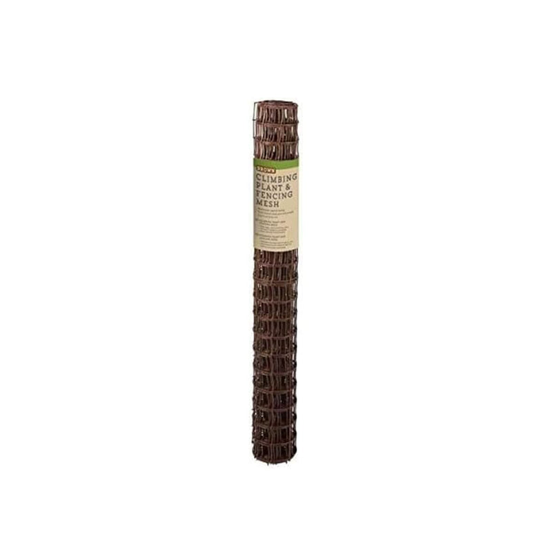 Climbing Plant & Fencing Garden Mesh - Brown 50mm 1 x 5m