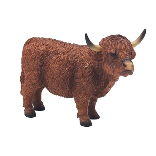 Lesser & Pavey Leonardo Collection Standing Highland Cow Figurine - Medium LP72462