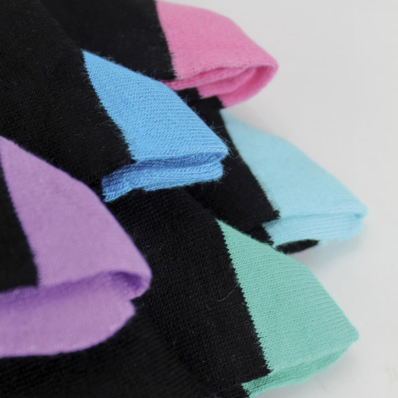 12 Pack Ladies Value Soft Breathable Bamboo Heel & Toe Socks
