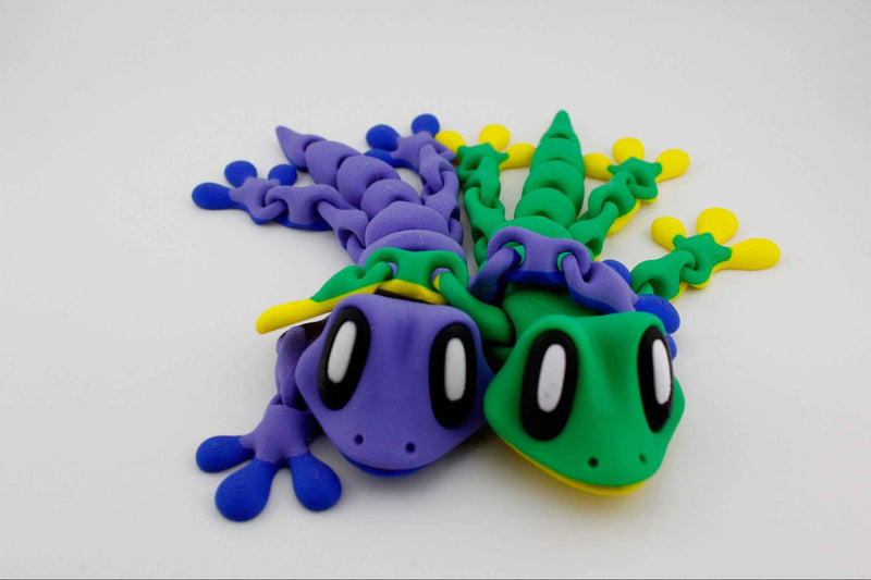 Magnetic Gecko - super cute flexible friend