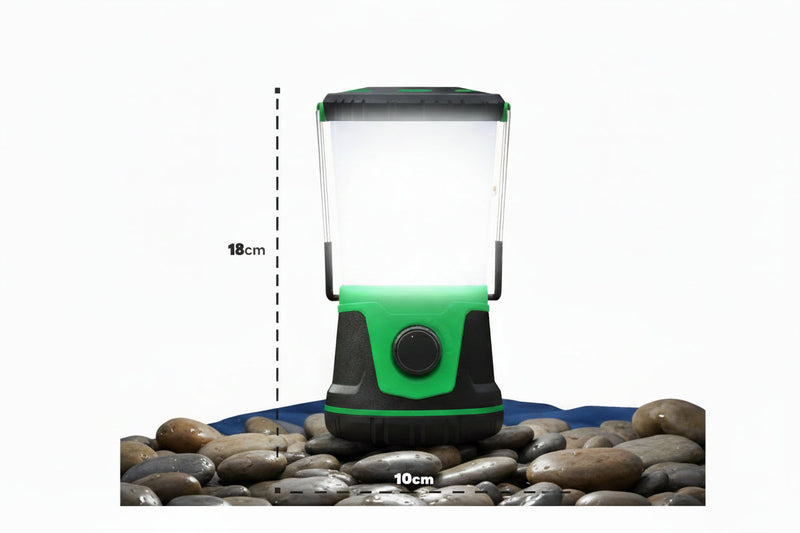 LED Camping Lantern USB Rechargeable Portable Tent Light Outdoor Lamp 1500 Lumen