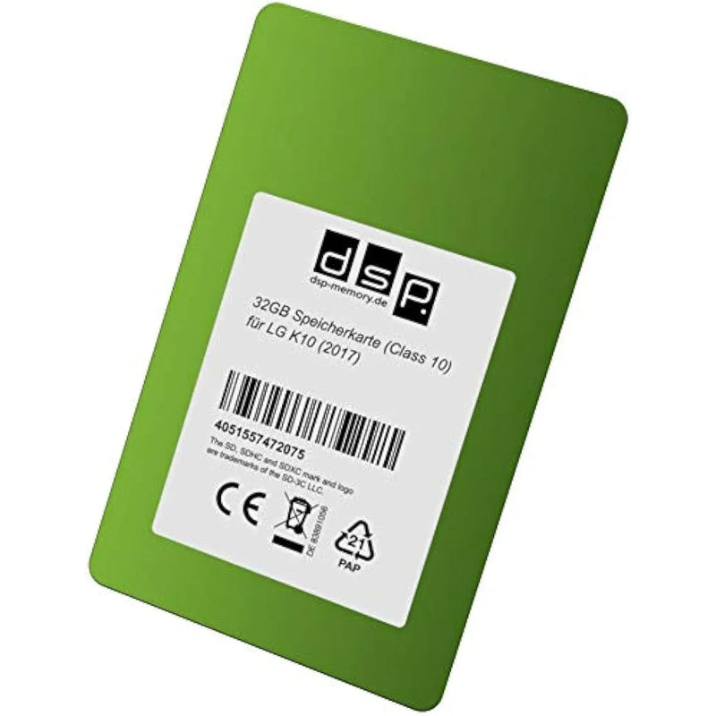 32GB microSDXC Memory Card (Class 10) for LG K10 (2017) Raspberry PI Cameras etc