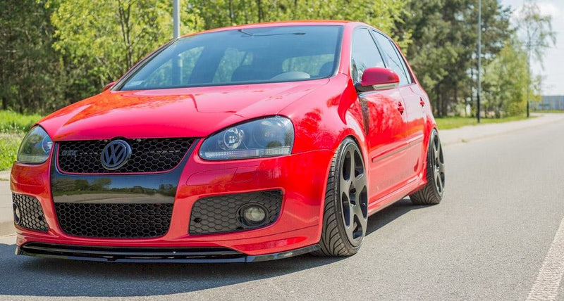 Maxton Design - FRONT SPLITTER VW GOLF V GTI (FOR GTI 30TH FRONT BUMPER SPOILER)