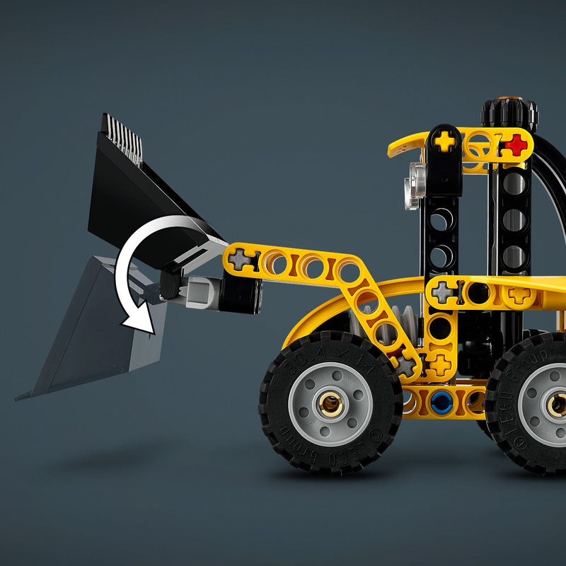 Lego Technic 42197 Backhoe Loader Buildable Playset for Ages 7 and Up