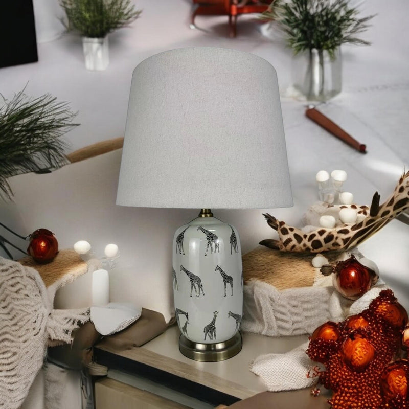 41CM LAMP AND SHADE