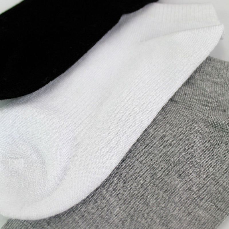 12 Pack Kids Soft Breathable Bamboo Trainer Liner Socks Ideal for PE