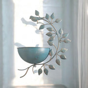 42CM BLUE METAL GARDEN PLANTER - InStock