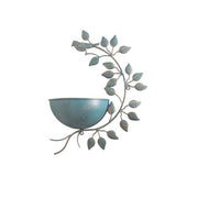 42CM BLUE METAL GARDEN PLANTER - InStock