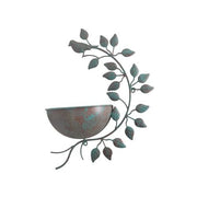 42CM GREEN METAL GARDEN PLANTER - InStock