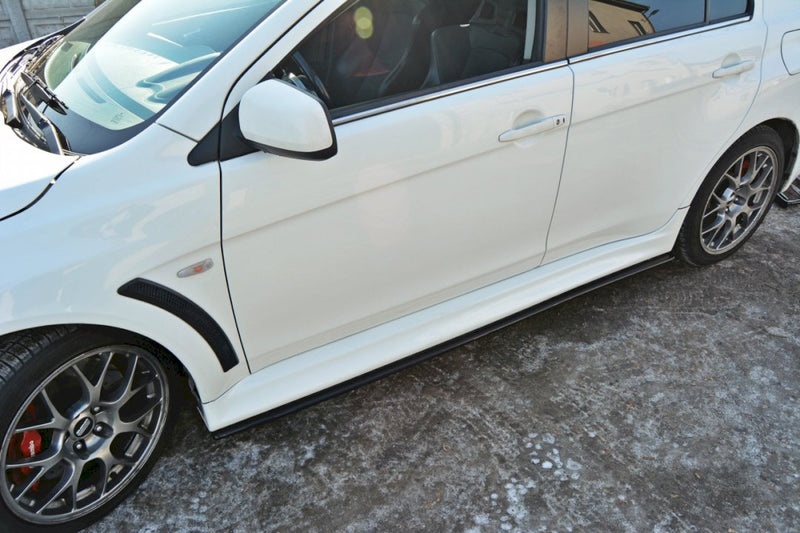 Maxton Design - SIDE SKIRTS DIFFUSERS MITSUBISHI LANCER EVO X (2007-2015)