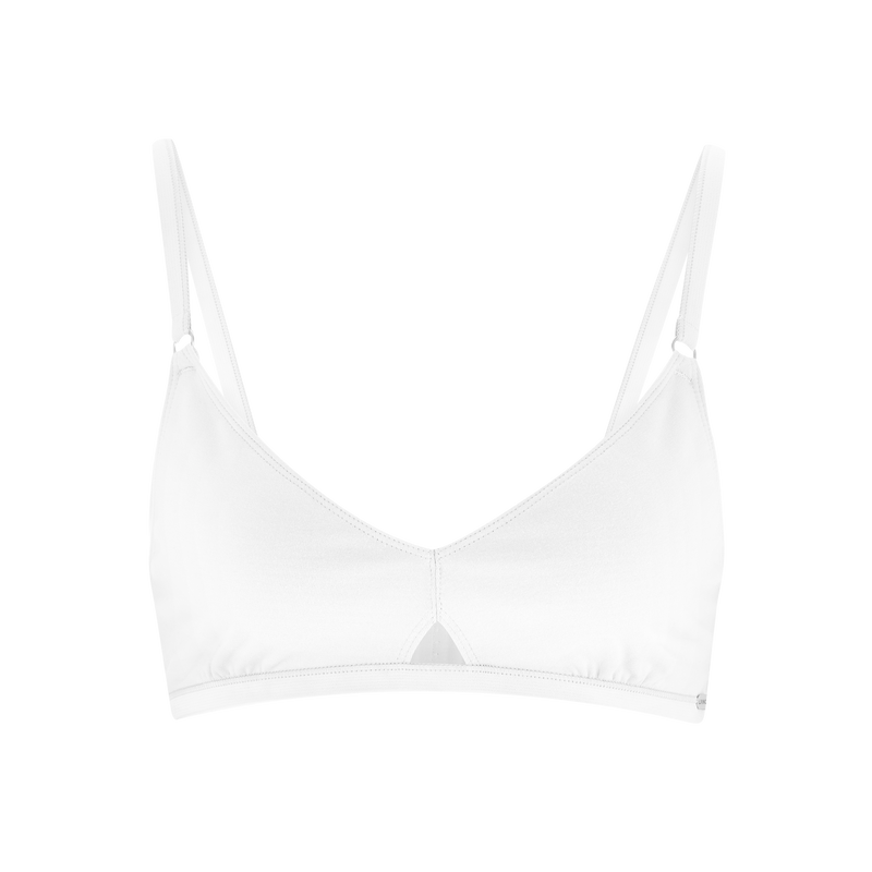Organic Cotton Triangle Bralette