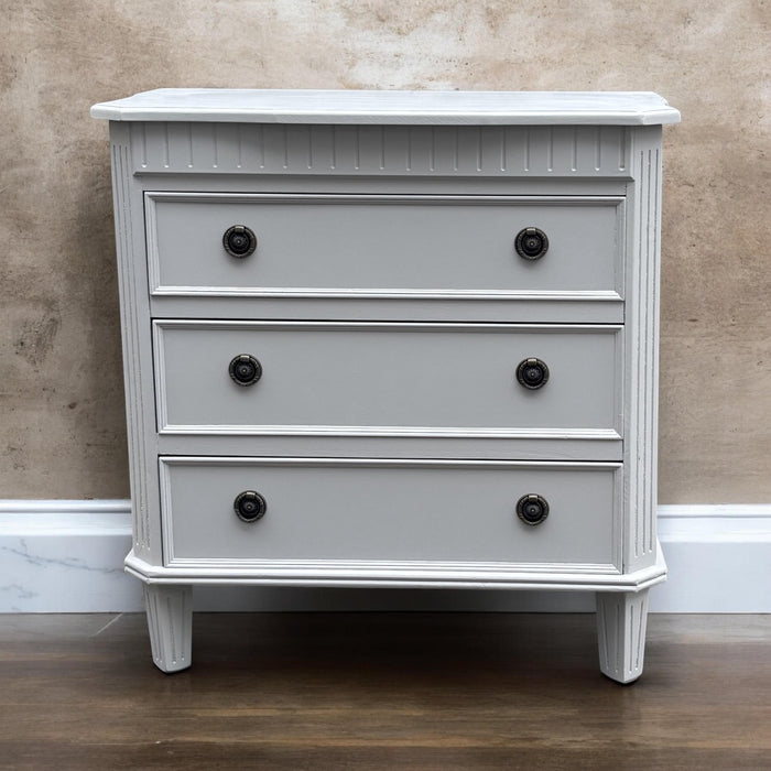 68CM 3 DRAWER CHEST OF DRAWERS