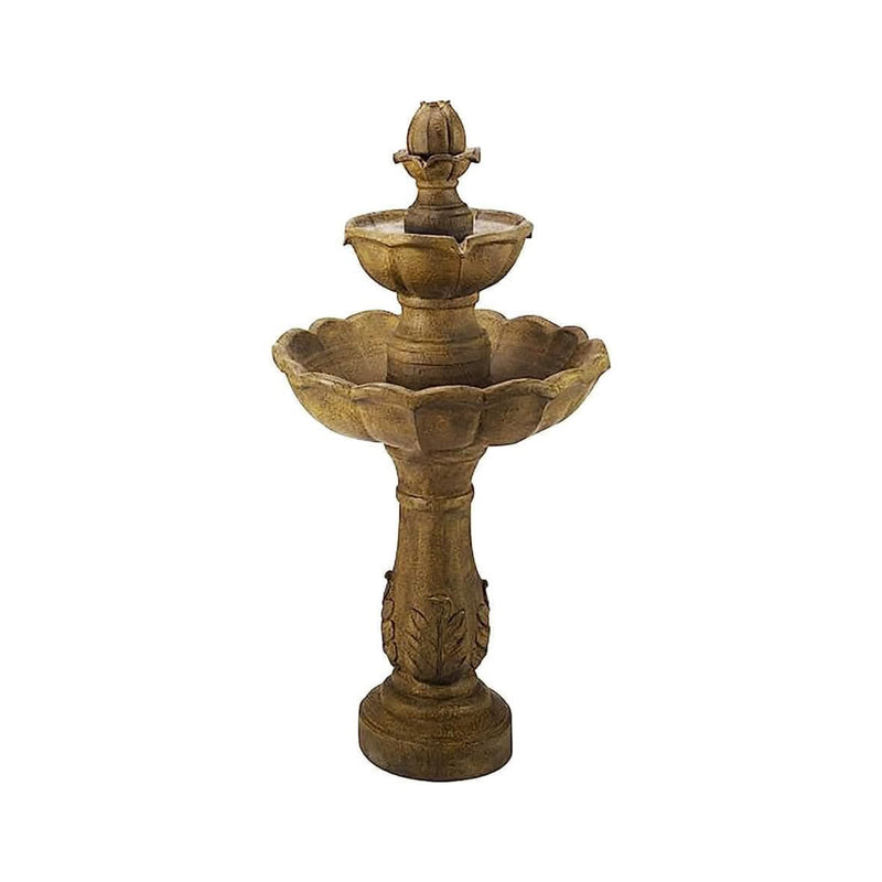 Resin Solar Powered Garden Water Feature Kingsbury Fountain