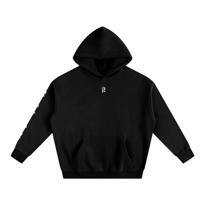 Ravar Arm-Print Heavyweight Hoodie