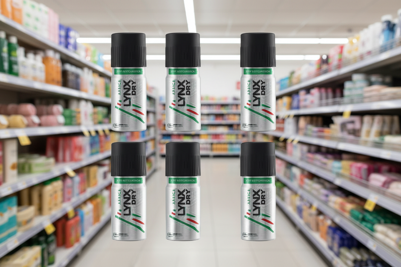 6 x Lynx Africa 25 Years Anti-Perspirant Deodorant Spray For Men 150 Ml