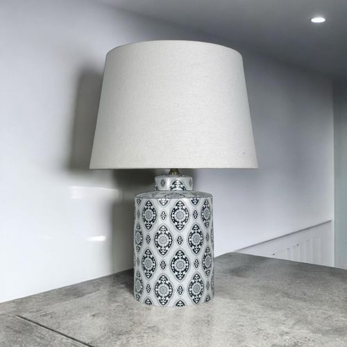 43CM LAMP AND SHADE - InStock