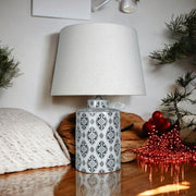 43CM LAMP AND SHADE - InStock