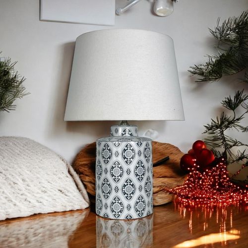 43CM LAMP AND SHADE - InStock