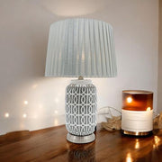 43CM LAMP AND SHADE - InStock