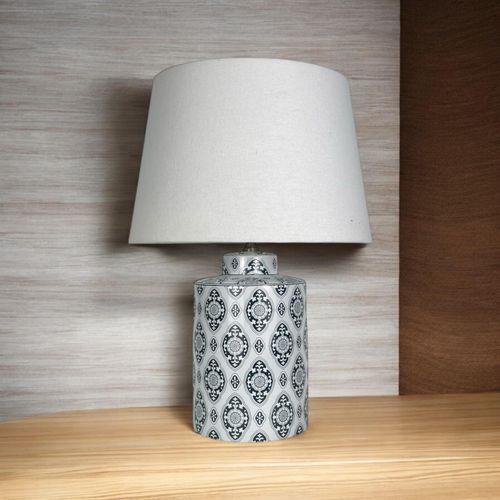 43CM LAMP AND SHADE - InStock
