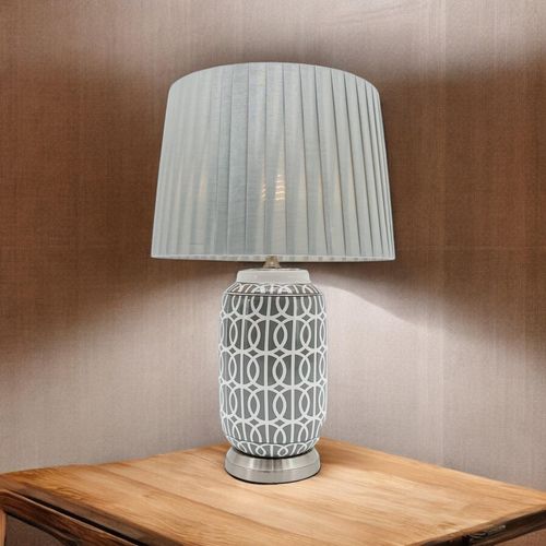 43CM LAMP AND SHADE - InStock