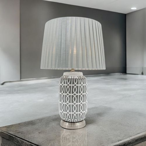 43CM LAMP AND SHADE - InStock