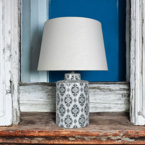 43CM LAMP AND SHADE - InStock
