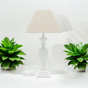 43CM TRADITIONAL LAMP AND SHADE - InStock