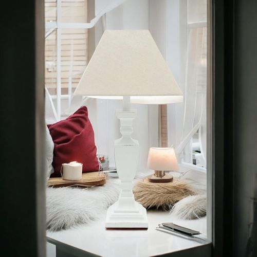 43CM TRADITIONAL LAMP AND SHADE - InStock