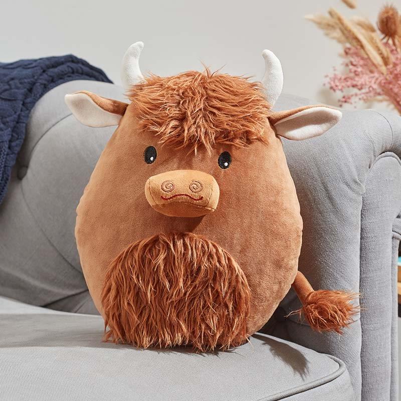 Large Highland Cow Squish Plushy