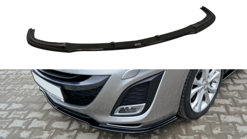 Maxton Design - FRONT SPLITTER MAZDA 3 MK2 SPORT (PREFACE)