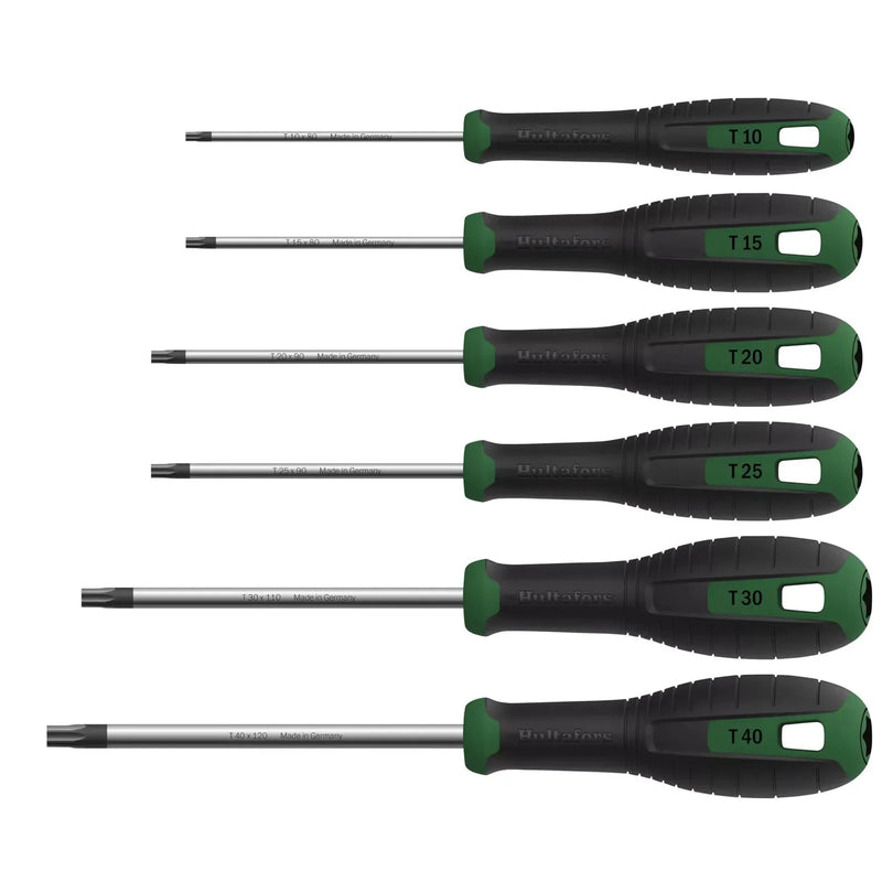 Hultafors Torx® Screwdriver Set, 6 Piece