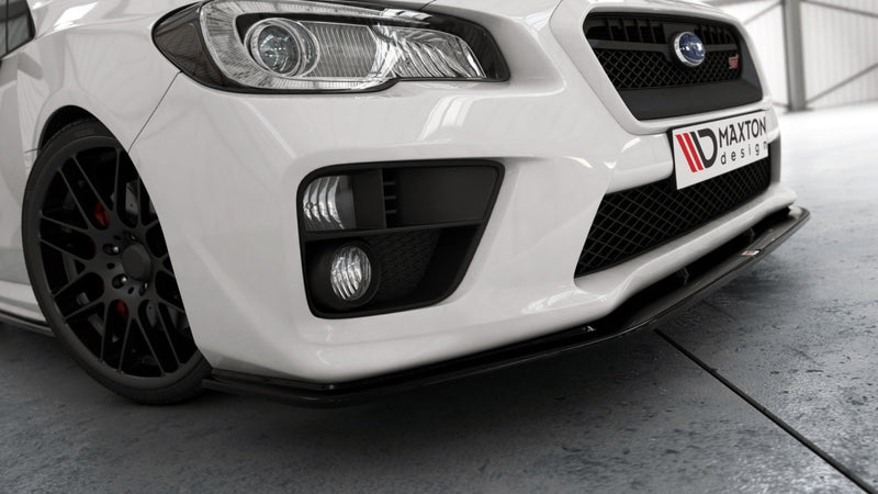 Maxton Design - FRONT SPLITTER V.2 SUBARU WRX STI