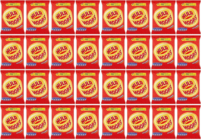 32 x Hula Hoops Original Crisps 34G