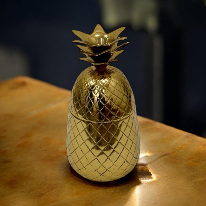 29cm GOLD PINEAPPLE ICE BUCKET