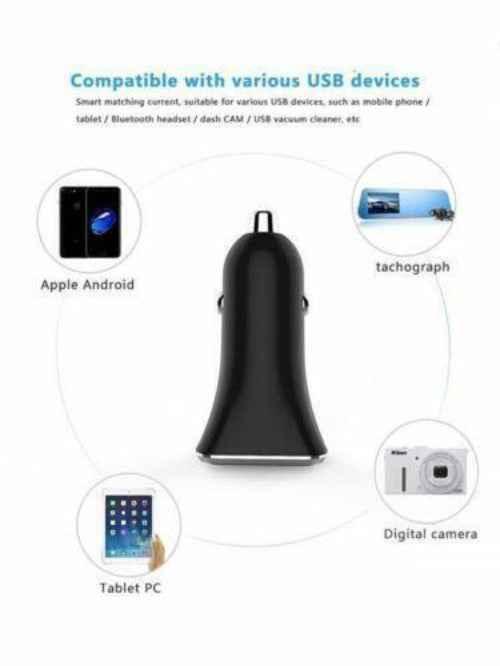 Core Essentials Universal 3.1A Car Charger Dual USB-C PD and USB-A New & Boxed