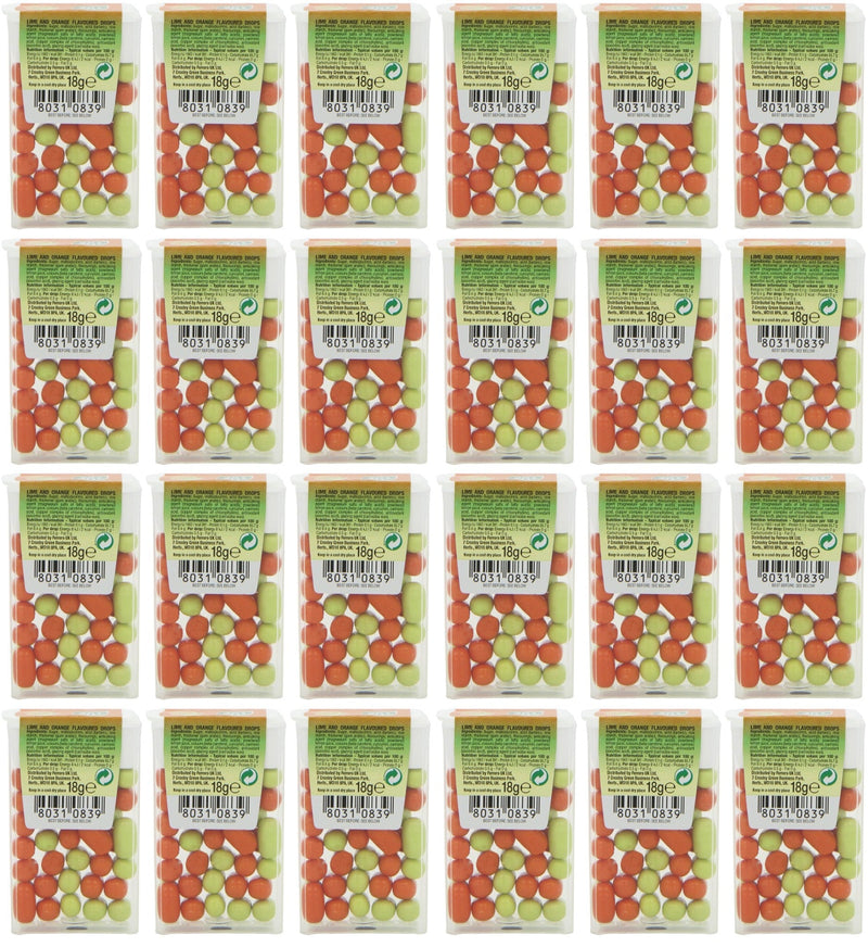 24 x Tic Tac Lime & Orange 18G