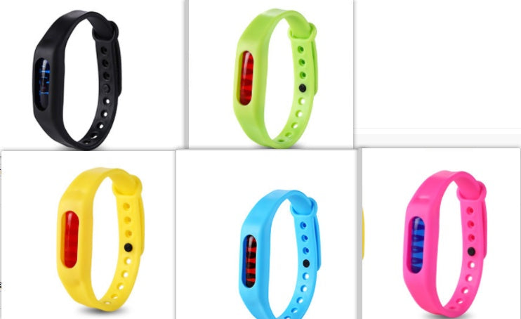 Plant Essential Oil Mosquito Repellent Silicone Bracelet