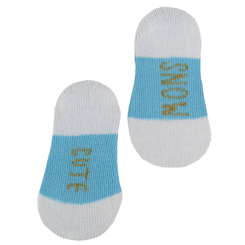 4 Pack Christmas Cotton Socks for Babies in a Gift Bag