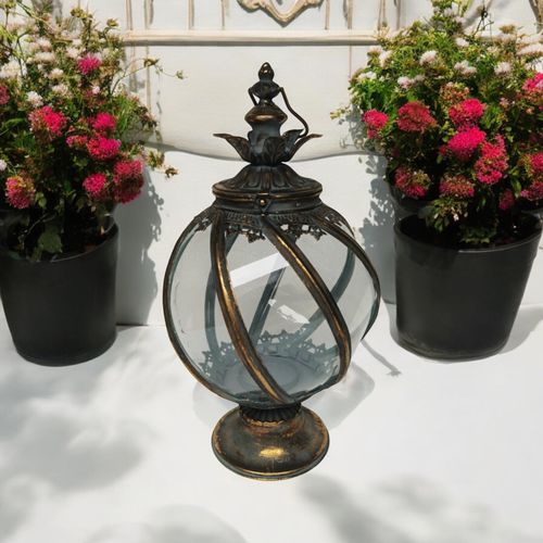 44CM METAL GARDEN LANTERN - InStock