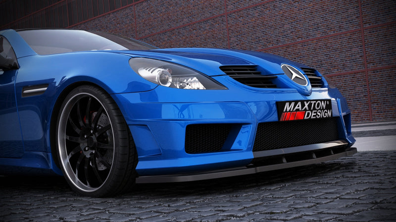 Maxton Design - FRONT SPLITTER MERCEDES SLK R171 (FOR ME-SLK-R171-AMG172-F1)
