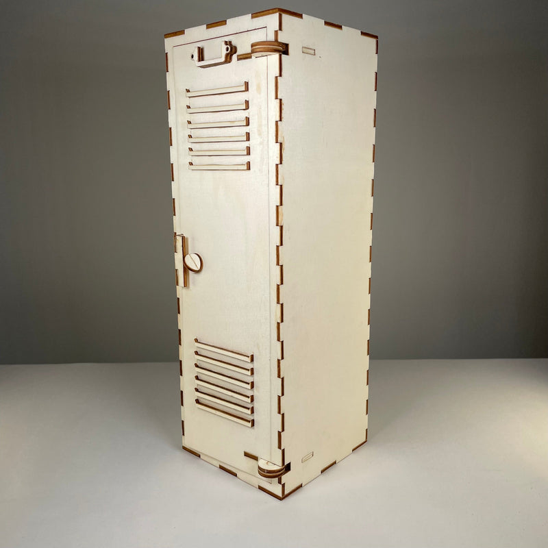 School Locker - Flatpack Model Kit