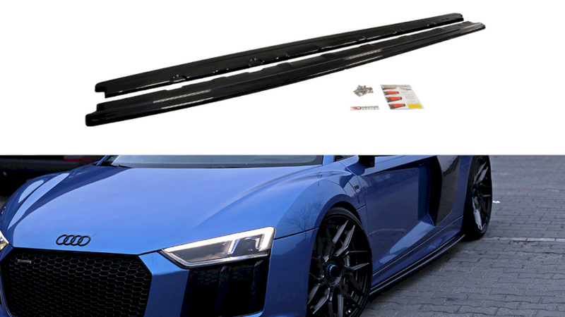 Maxton Design - SIDE SKIRTS DIFFUSERS AUDI R8 MK2